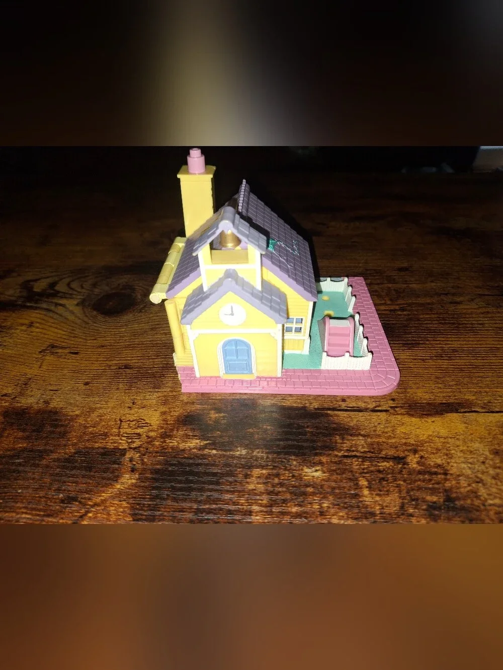 Vintage Polly Pocket Light Up Schoolhouse 1993 Lights Work Bluebird Toys